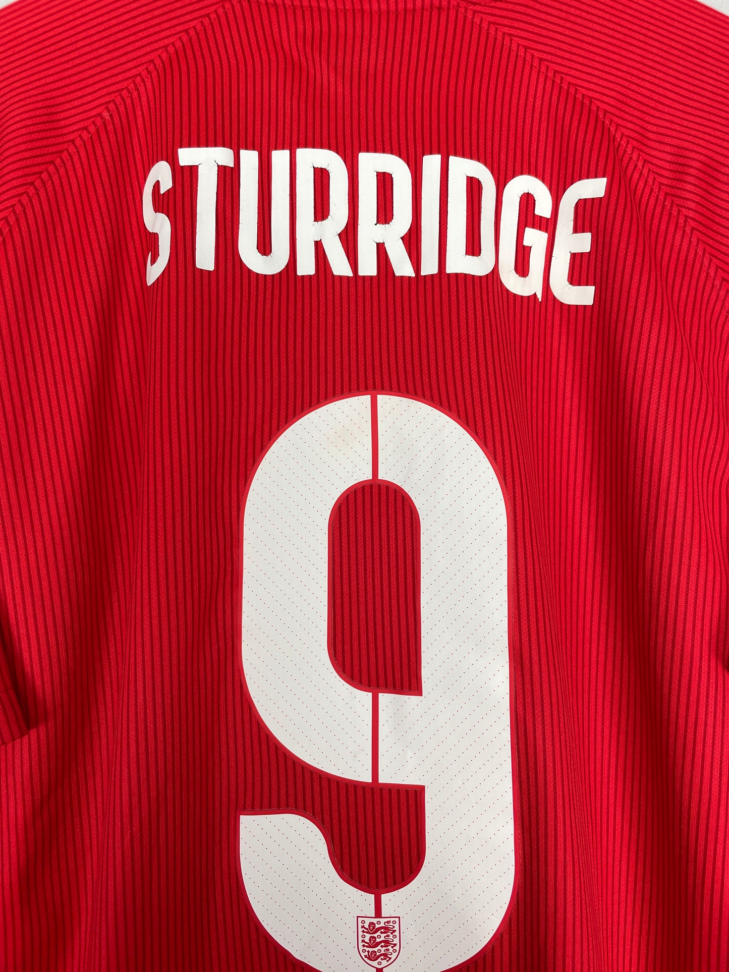 2014/15 ENGLAND STURRIDGE #9 AWAY SHIRT (XL) NIKE