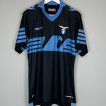 Shop 2015/16 LAZIO AWAY SHIRT (XL) MACRON, classic football shirts, vintage football shirts & retro soccer jerseys at Cult Kits