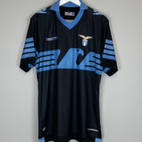 Shop 2015/16 LAZIO AWAY SHIRT (XL) MACRON, classic football shirts, vintage football shirts & retro soccer jerseys at Cult Kits