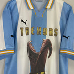 Shop 1999/00 TREMORS X JAPANESE MOVIE MASHUP SHIRT (XL) PUMA, classic football shirts, vintage football shirts & retro soccer jerseys at Cult Kits