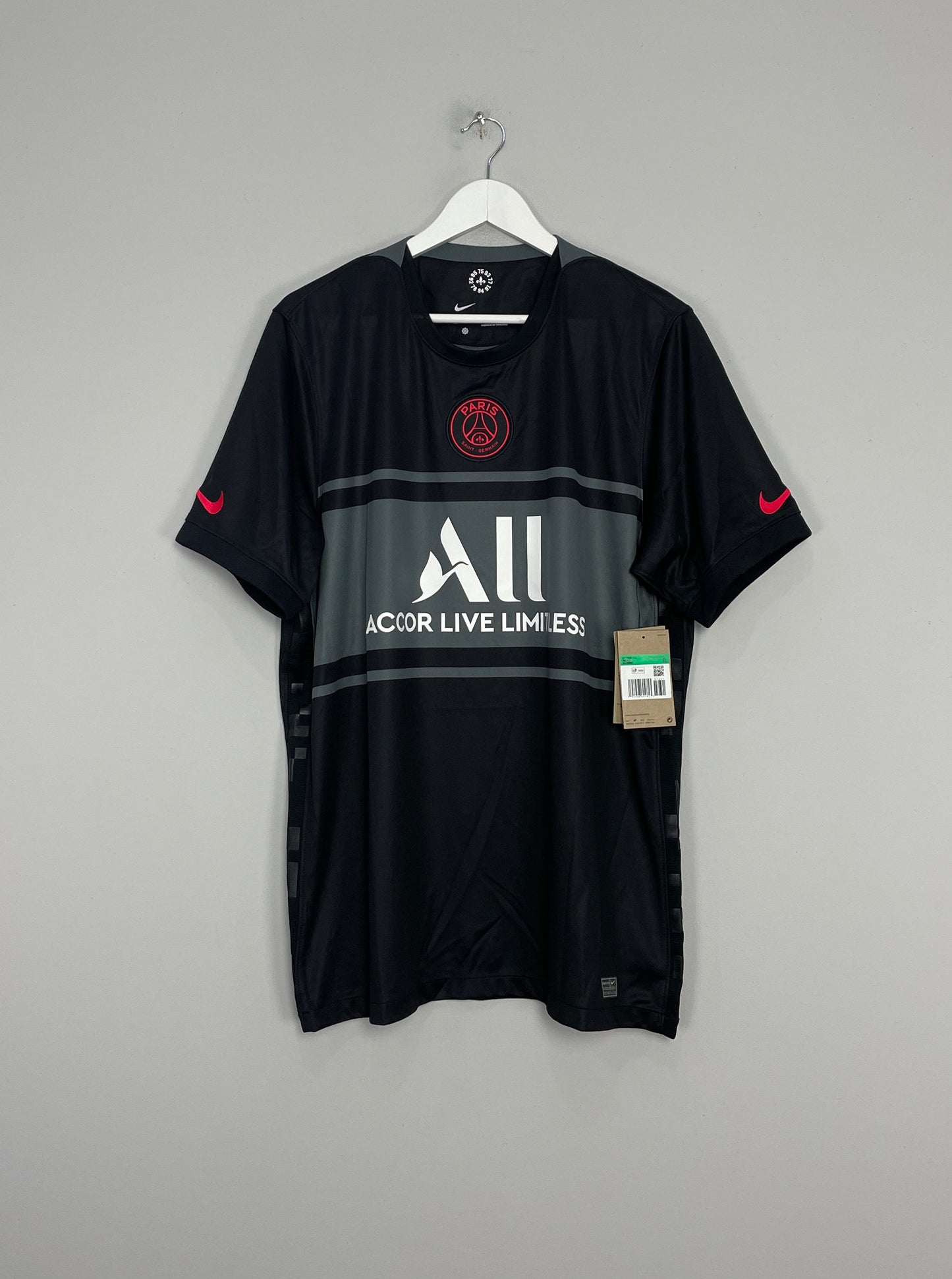 2021/22 PSG NEYMAR #10 *BNWT* THIRD SHIRT (XL) NIKE