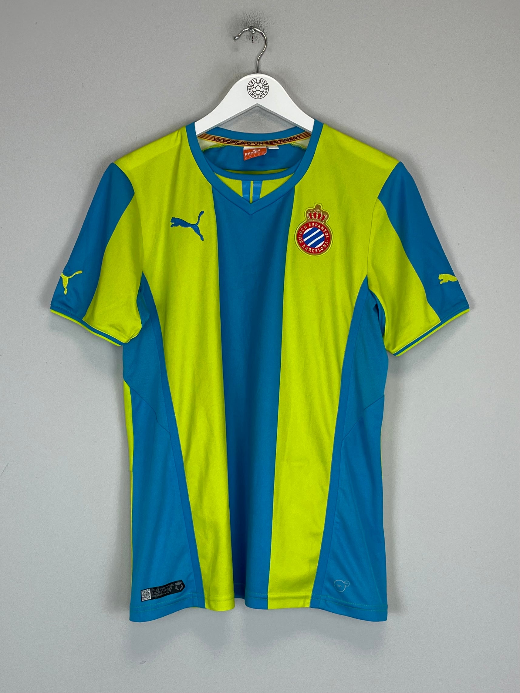 Shop 2013/14 ESPANYOL THIRD SHIRT (M) PUMA, classic football shirts, vintage football shirts & retro soccer jerseys at Cult Kits