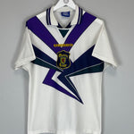Shop 1994/96 SCOTLAND AWAY SHIRT (M) UMBRO, classic football shirts, vintage football shirts & retro soccer jerseys at Cult Kits