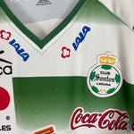 Shop 2007/08 SANTOS LAGUNA HOME SHIRT (XL) ATLETICA, classic football shirts, vintage football shirts & retro soccer jerseys at Cult Kits