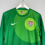Shop 2012/13 USA *PLAYER ISSUE* GK SHIRT (L) NIKE, classic football shirts, vintage football shirts & retro soccer jerseys at Cult Kits