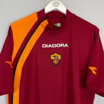 Shop 2005/06 ROMA TOTTI #10 HOME SHIRT (XL) DIADORA, classic football shirts, vintage football shirts & retro soccer jerseys at Cult Kits