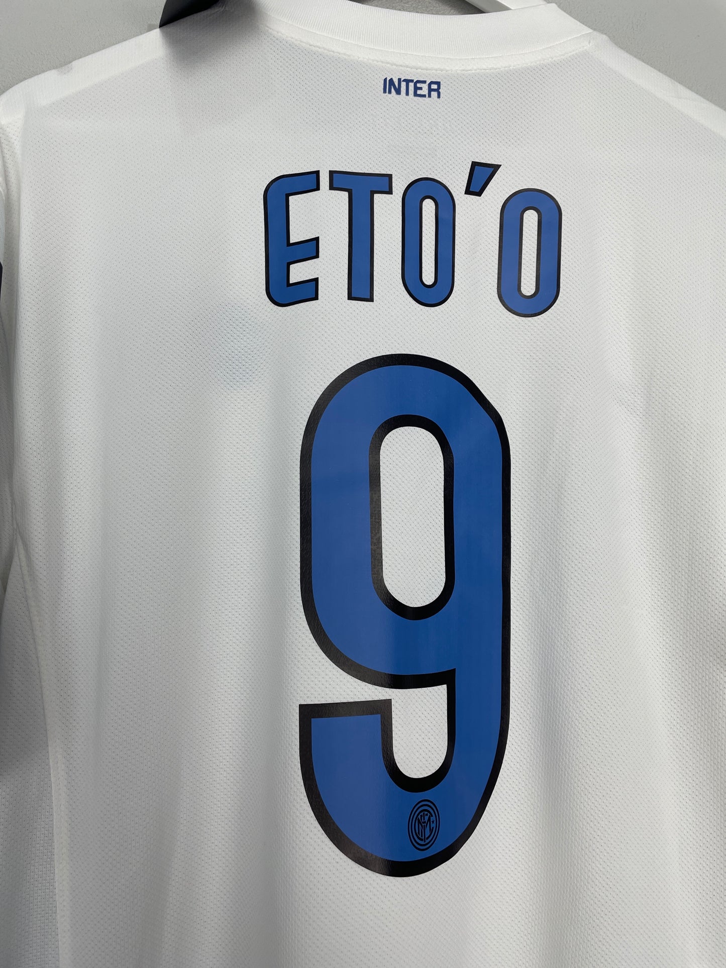 2010/11 INTER MILAN ETO'O #9 *BNWT* AWAY SHIRT (XL) NIKE