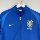 Shop 2018 BRAZIL TRACK JACKET (M) NIKE, classic football shirts, vintage football shirts & retro soccer jerseys at Cult Kits