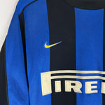 Shop 1999/00 INTER MILAN RONALDO #9 HOME SHIRT (M) NIKE, classic football shirts, vintage football shirts & retro soccer jerseys at Cult Kits