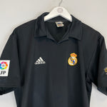 Shop 2002/03 REAL MADRID ZIDANE #5 *CENTENARY* AWAY SHIRT (M) ADIDAS, classic football shirts, vintage football shirts & retro soccer jerseys at Cult Kits