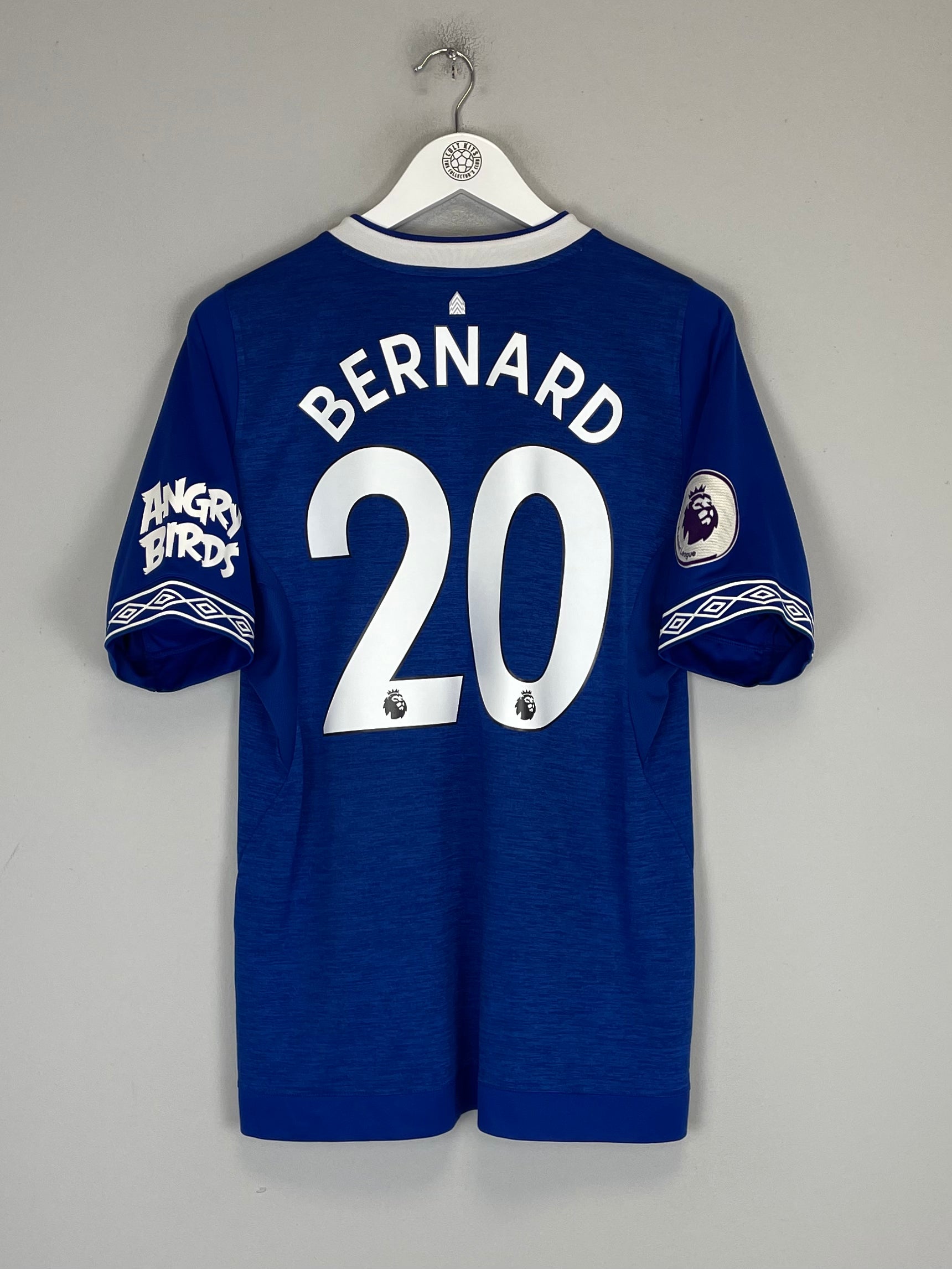 Shop 2018/19 EVERTON BERNARD #20 HOME SHIRT (L) UMBRO, classic football shirts, vintage football shirts & retro soccer jerseys at Cult Kits