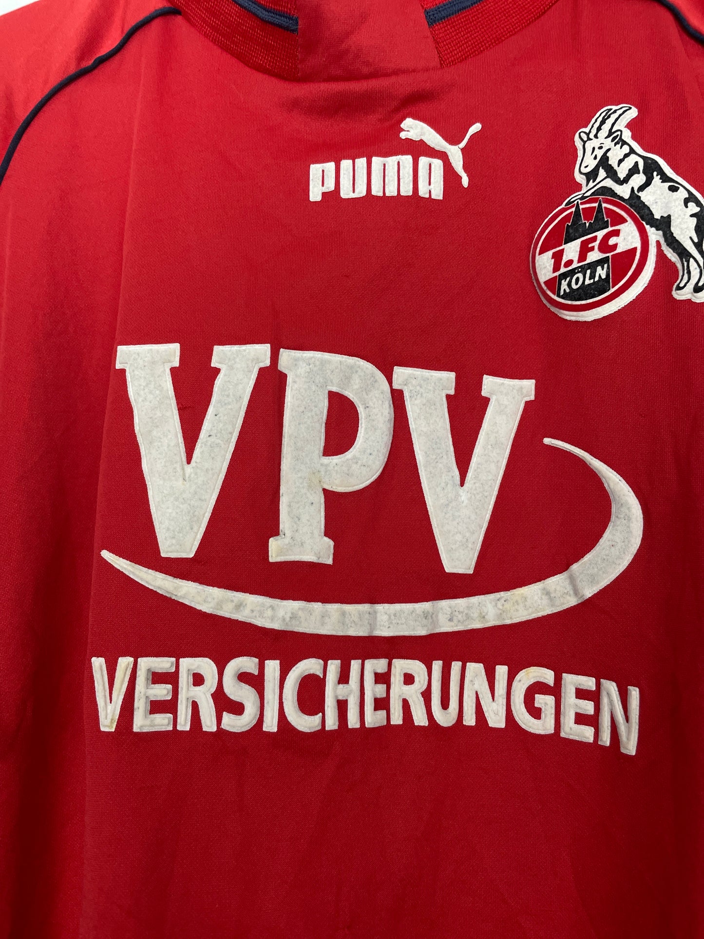 2001/02 FC COLOGNE KREUZ #14 HOME SHIRT (M) PUMA