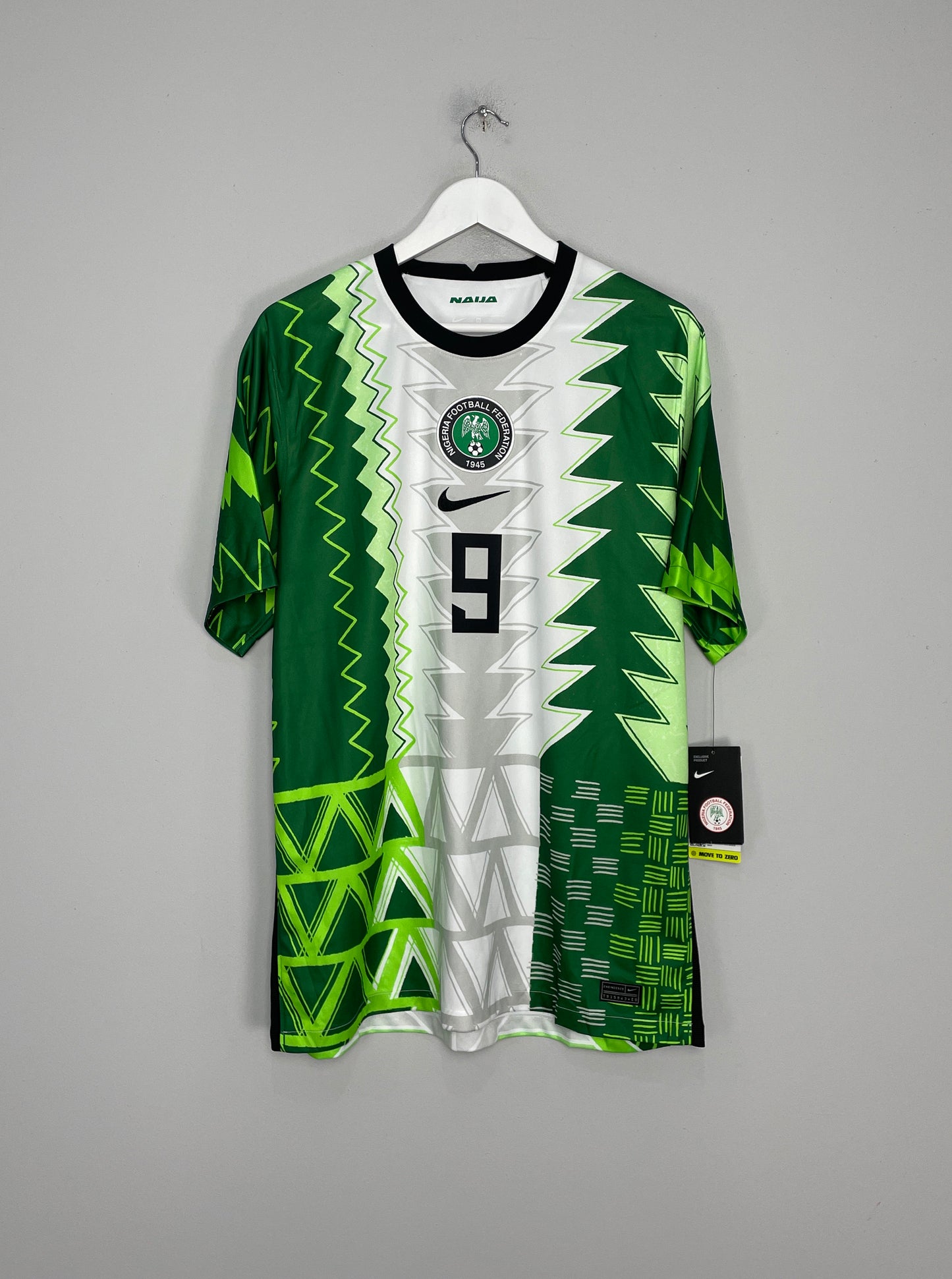 2020/21 NIGERIA OSIMHEN #9 *BNWT* HOME SHIRT (XL) NIKE