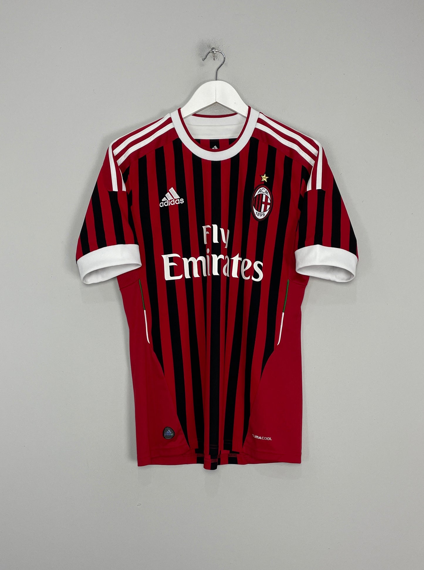 2011/12 AC MILAN IBRAHIMOVIC #11 HOME SHIRT (S) ADIDAS
