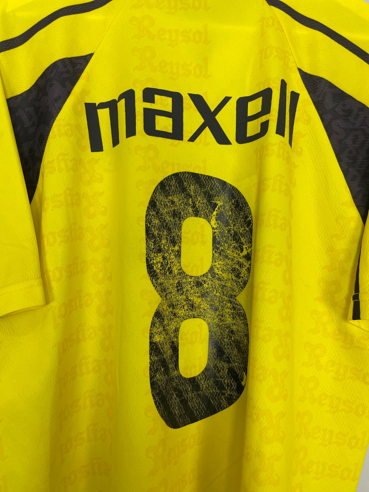 1997/98 KASHIWA REYSOL YOKOYAMA #8 HOME SHIRT (L) UMBRO