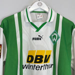 Shop 1996/97 WERDER BREMEN L/S HOME SHIRT (S) PUMA, classic football shirts, vintage football shirts & retro soccer jerseys at Cult Kits