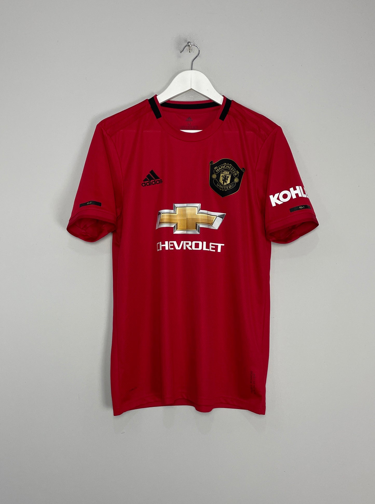 2019/20 MANCHESTER UNITED FERNANDES #18 HOME SHIRT (M) ADIDAS