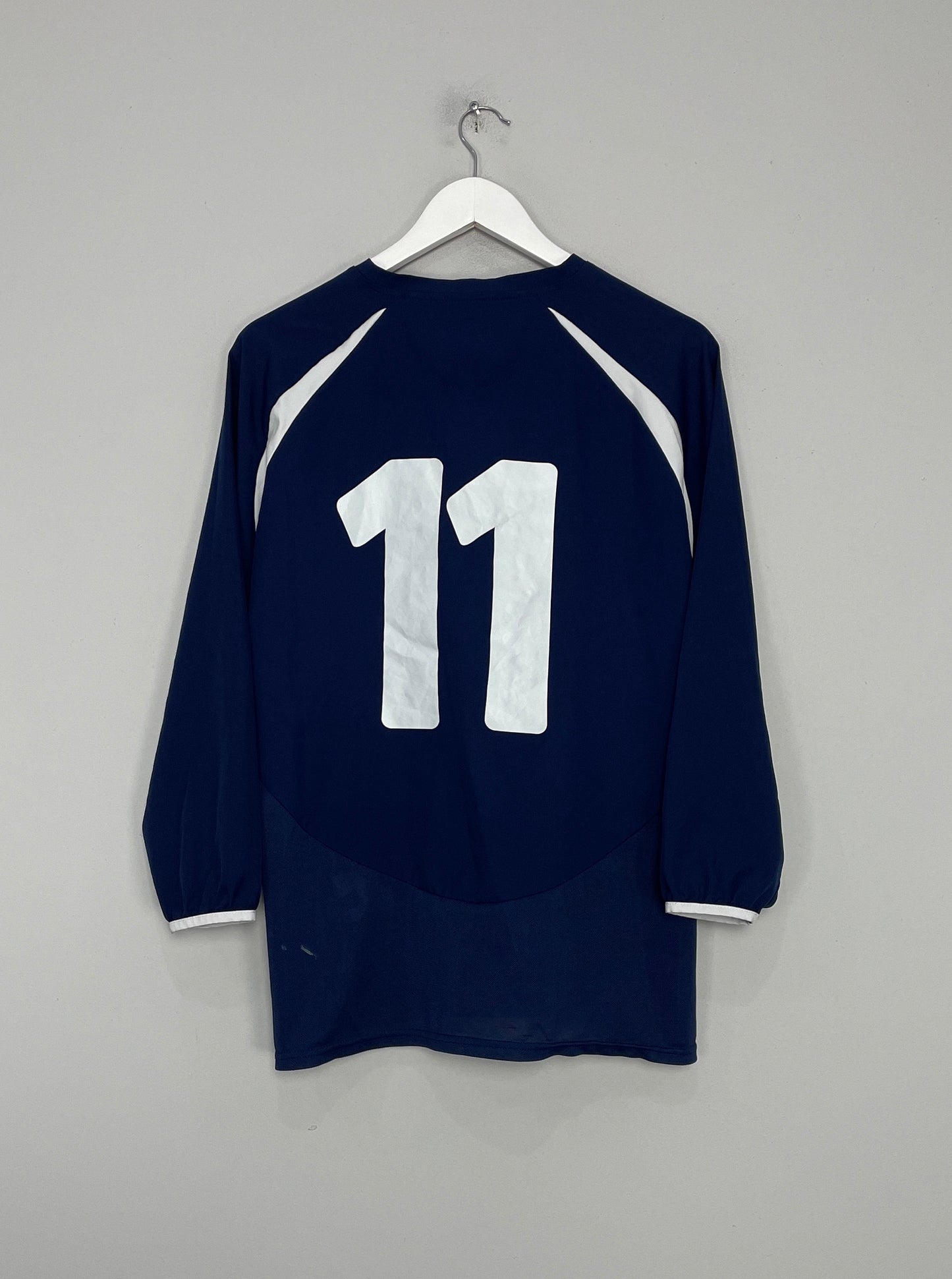 2003/05 SCOTLAND #11 L/S WOMENS SHIRT (XL) DIADORA