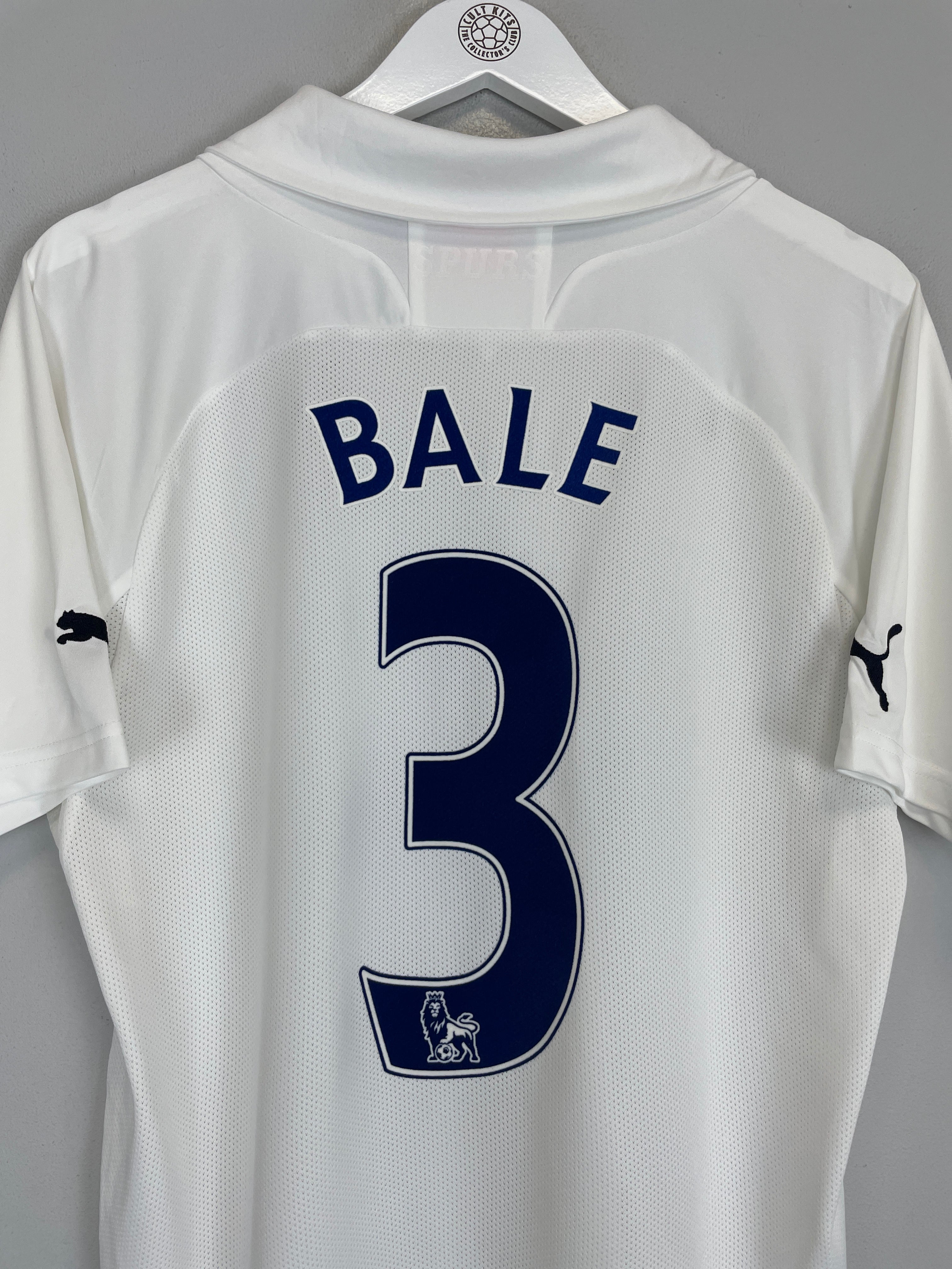 Shop 2011/12 TOTTENHAM BALE #3 HOME SHIRT (M) PUMA, classic football shirts, vintage football shirts & retro soccer jerseys at Cult Kits