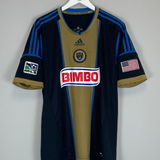 2012/14 PHILADELPHIA UNION *PLAYER ISSUE* AWAY SHIRT (XL) ADIDAS