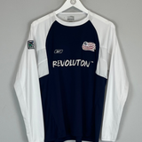 2004 NEW ENGLAND REVOLUTION TRAINING SHIRT (S) REEBOK