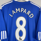 Shop 2009/10 CHELSEA LAMPARD #8 HOME SHIRT (XL) ADIDAS, classic football shirts, vintage football shirts & retro soccer jerseys at Cult Kits