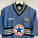 Shop 1996/97 NEWCASTLE UNITED AWAY SHIRT (L) ADIDAS, classic football shirts, vintage football shirts & retro soccer jerseys at Cult Kits