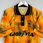 Shop 1992/93 WOLVES HOME SHIRT (L) MOLINEUX, classic football shirts, vintage football shirts & retro soccer jerseys at Cult Kits