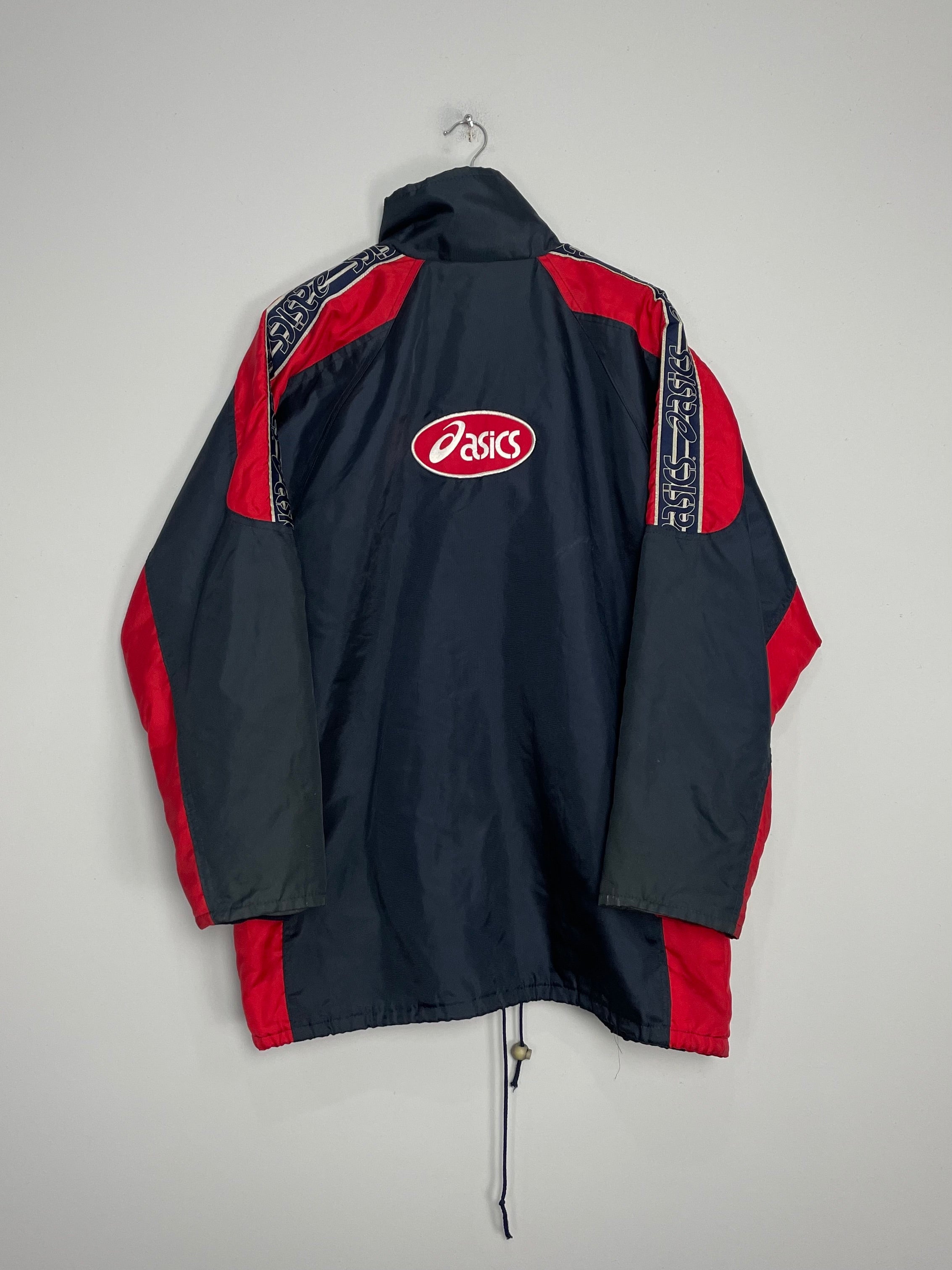 Shop 1997/99 SUNDERLAND BENCH COAT (S/M) ASICS, classic football shirts, vintage football shirts & retro soccer jerseys at Cult Kits