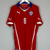 2014/15 CHILE VIDAL #8 HOME SHIRT (M) PUMA