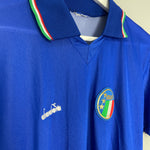 Shop 1986/90 ITALY HOME SHIRT (S) DIADORA, classic football shirts, vintage football shirts & retro soccer jerseys at Cult Kits