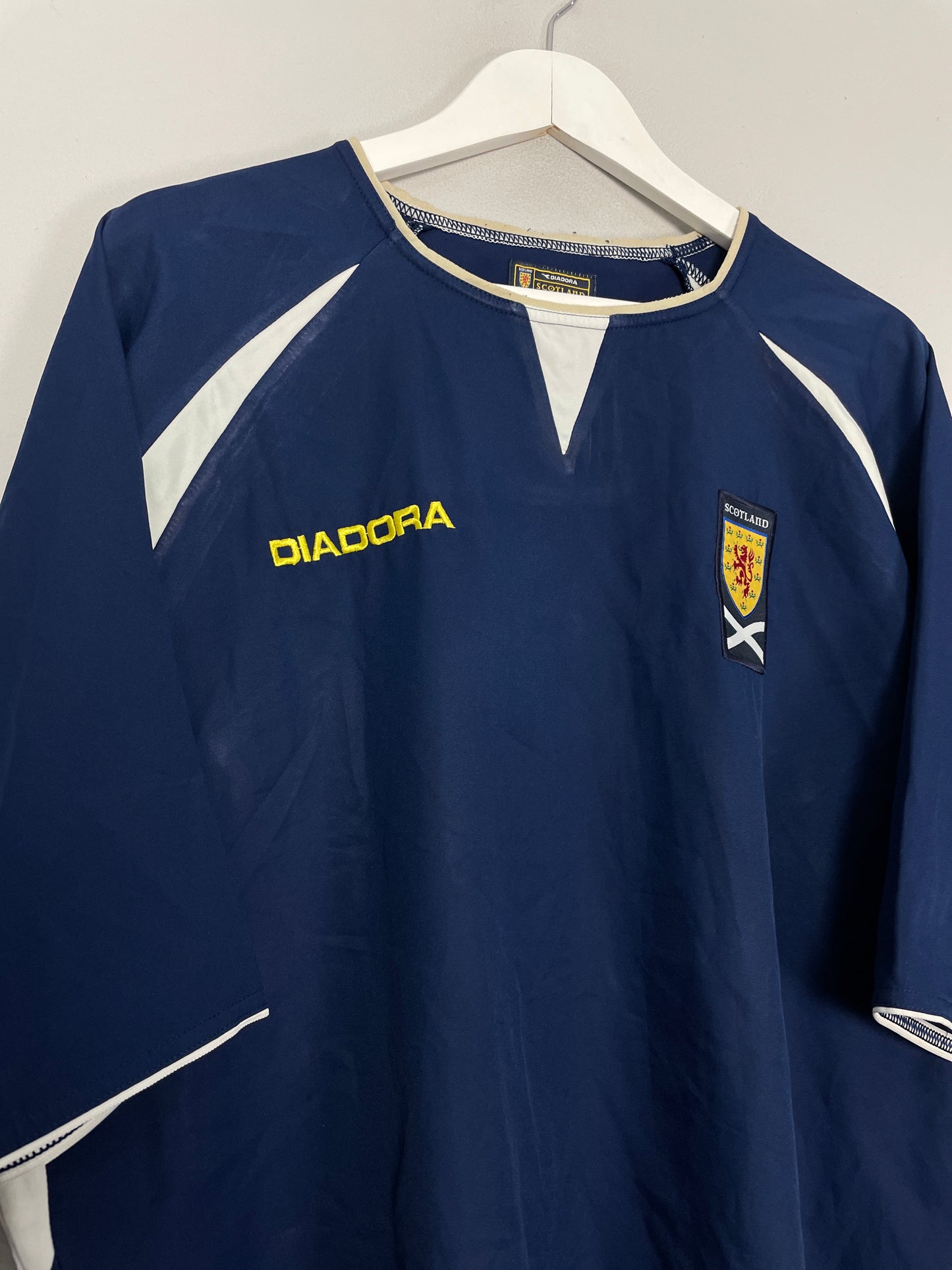 2003/05 SCOTLAND HOME SHIRT (XL) DIADORA