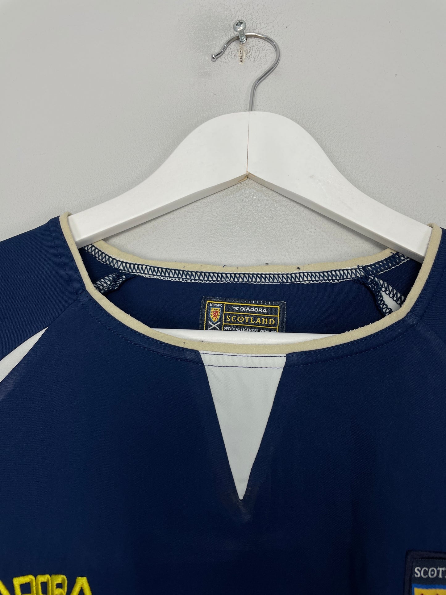 2003/05 SCOTLAND HOME SHIRT (XL) DIADORA