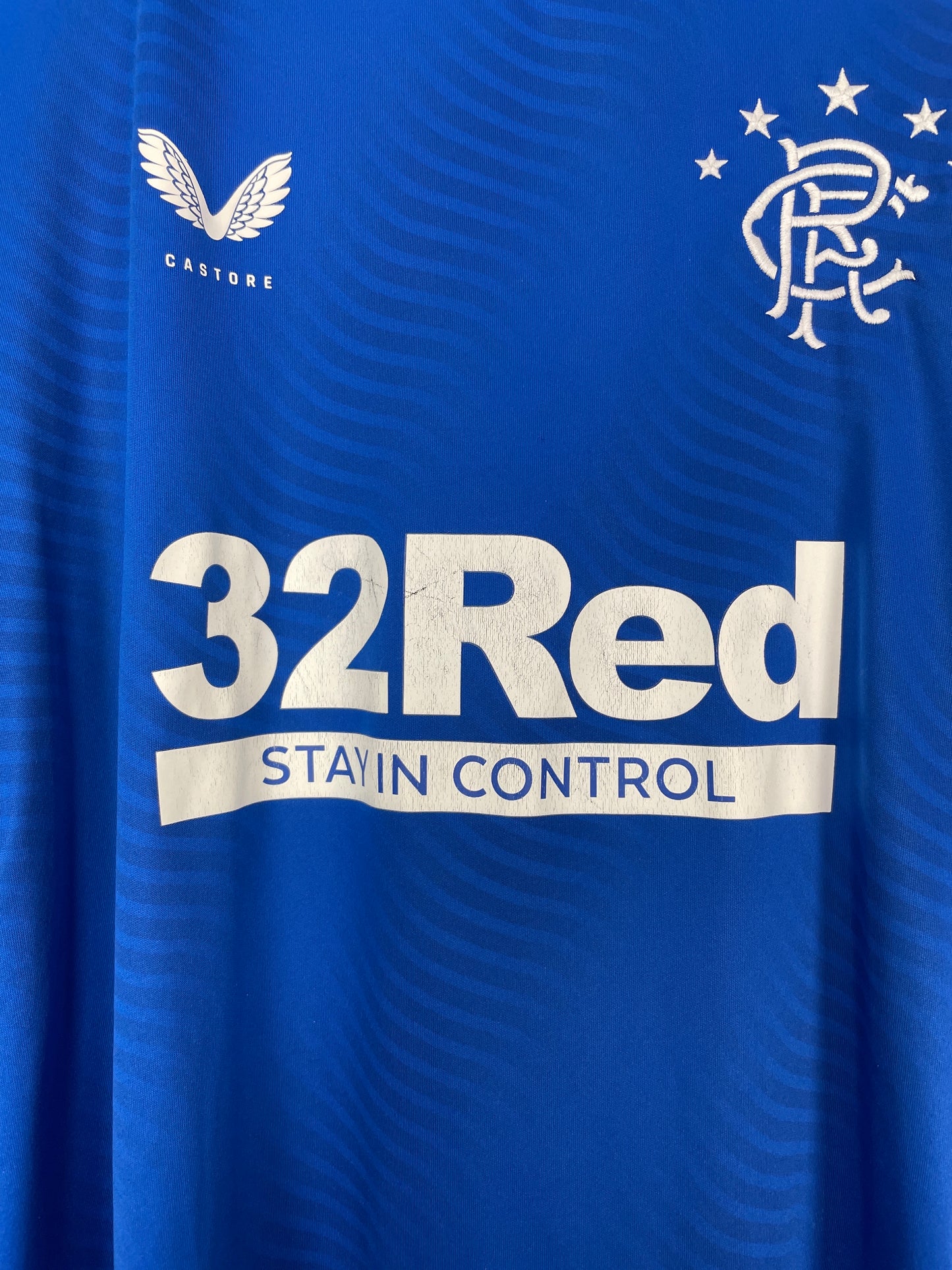 2020/21 RANGERS HOME SHIRT (XL) CASTORE
