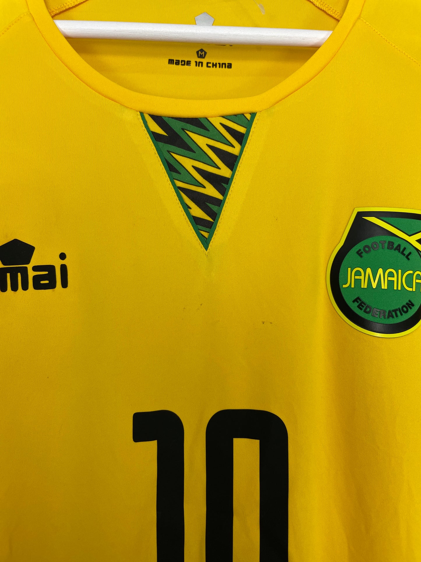 2015/18 JAMAICA MCANNUFF #10 HOME SHIRT (M) ROMAI