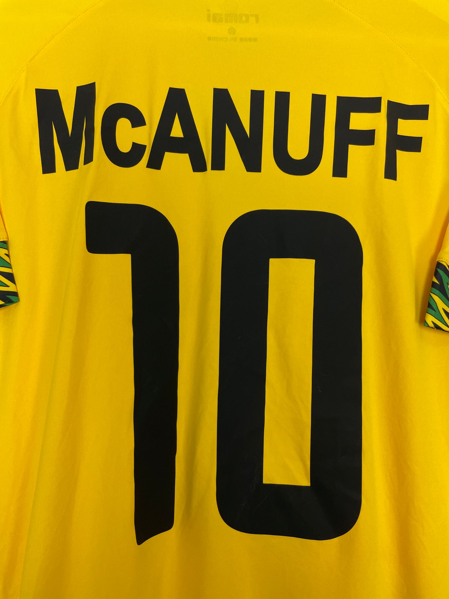 2015/18 JAMAICA MCANNUFF #10 HOME SHIRT (M) ROMAI