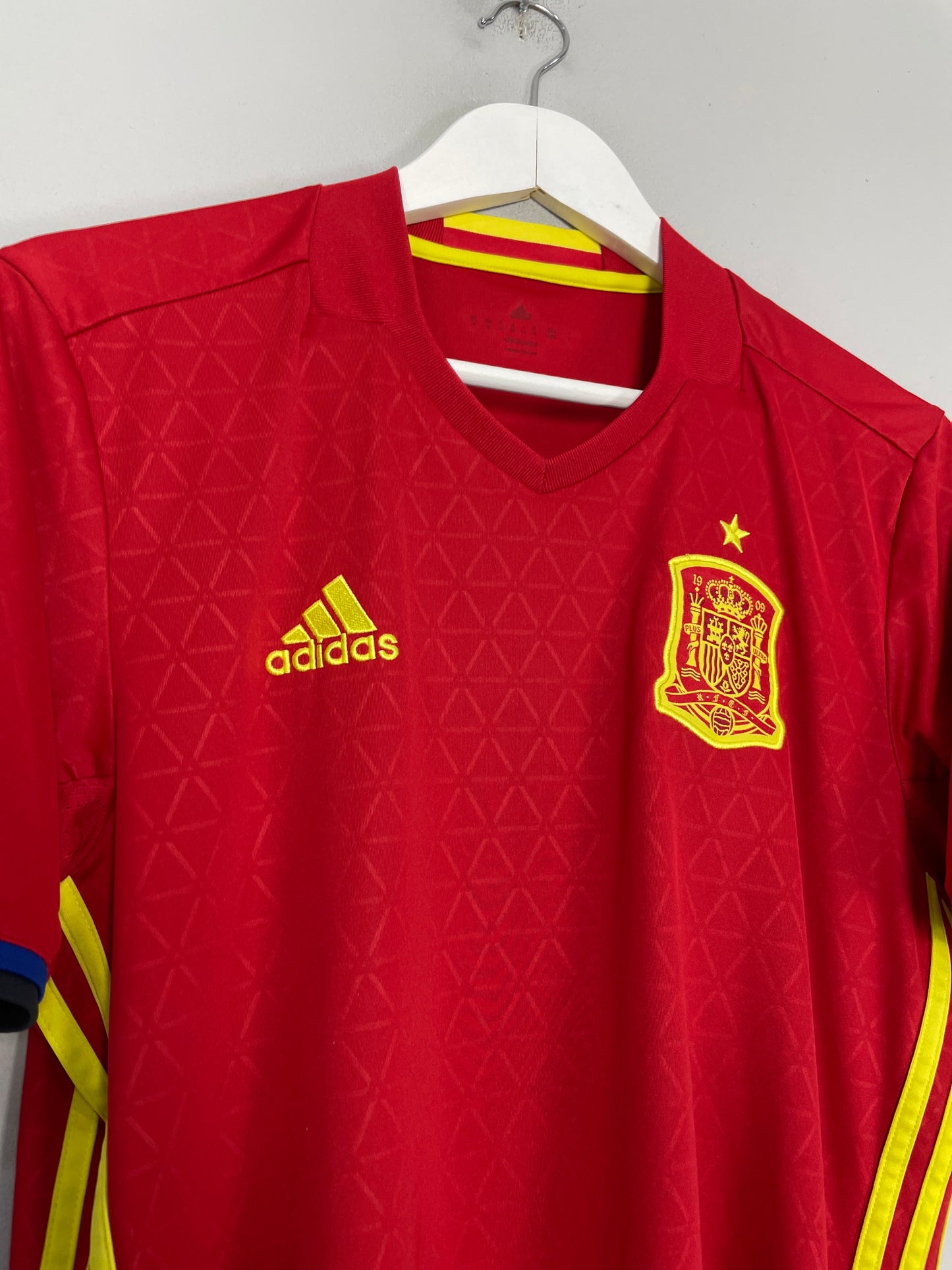 2016/17 SPAIN HOME SHIRT (M) ADIDAS