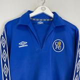 Shop 1997/98 CHELSEA DRILL TOP (L) UMBRO, classic football shirts, vintage football shirts & retro soccer jerseys at Cult Kits