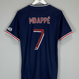 2020/21 PSG MBAPPE #7 HOME SHIRT (S) NIKE