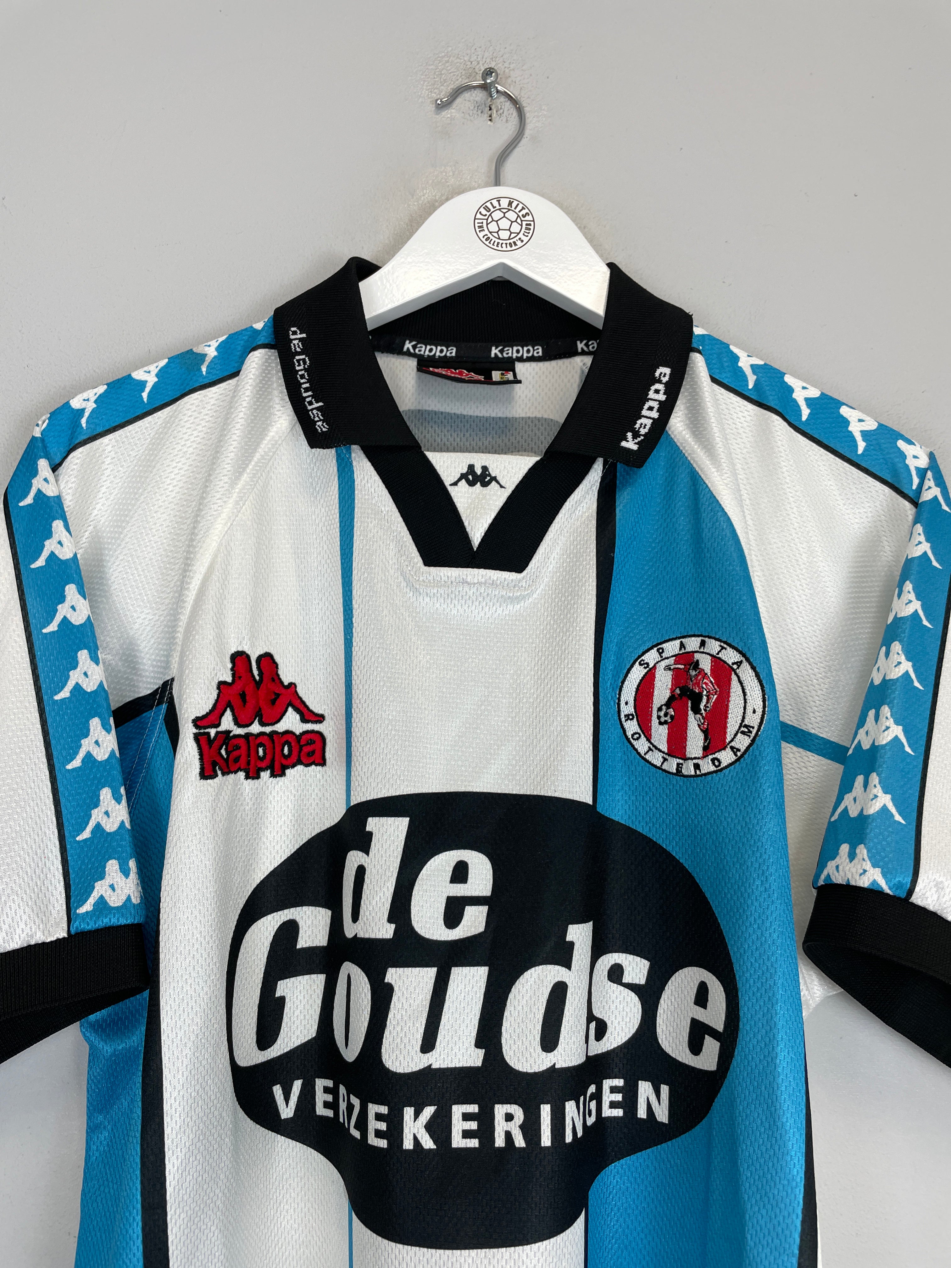 Shop 1997/98 SPARTA ROTTERDAM AWAY SHIRT (L) KAPPA, classic football shirts, vintage football shirts & retro soccer jerseys at Cult Kits