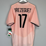 2003/04 JUVENTUS TREZEGUET #17 *BNWT* AWAY SHIRT (XL) NIKE