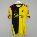 Shop 2019/20 WATFORD CAPOUE #29 *MATCH ISSUE* HOME SHIRT (L) ADIDAS, classic football shirts, vintage football shirts & retro soccer jerseys at Cult Kits