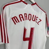 Shop 2007/08 NEW YORK RED BULLS R.MARQUEZ #4 HOME SHIRT (M) ADIDAS, classic football shirts, vintage football shirts & retro soccer jerseys at Cult Kits
