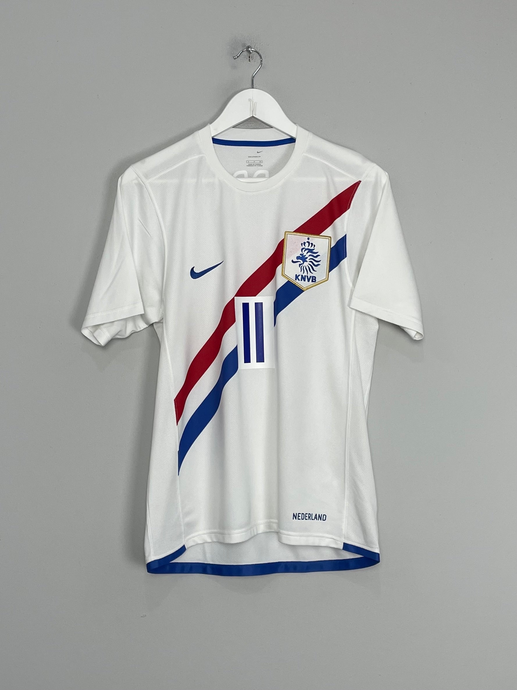 Shop 2006/08 NETHERLANDS ROBBEN #11 AWAY SHIRT (S) NIKE, classic football shirts, vintage football shirts & retro soccer jerseys at Cult Kits