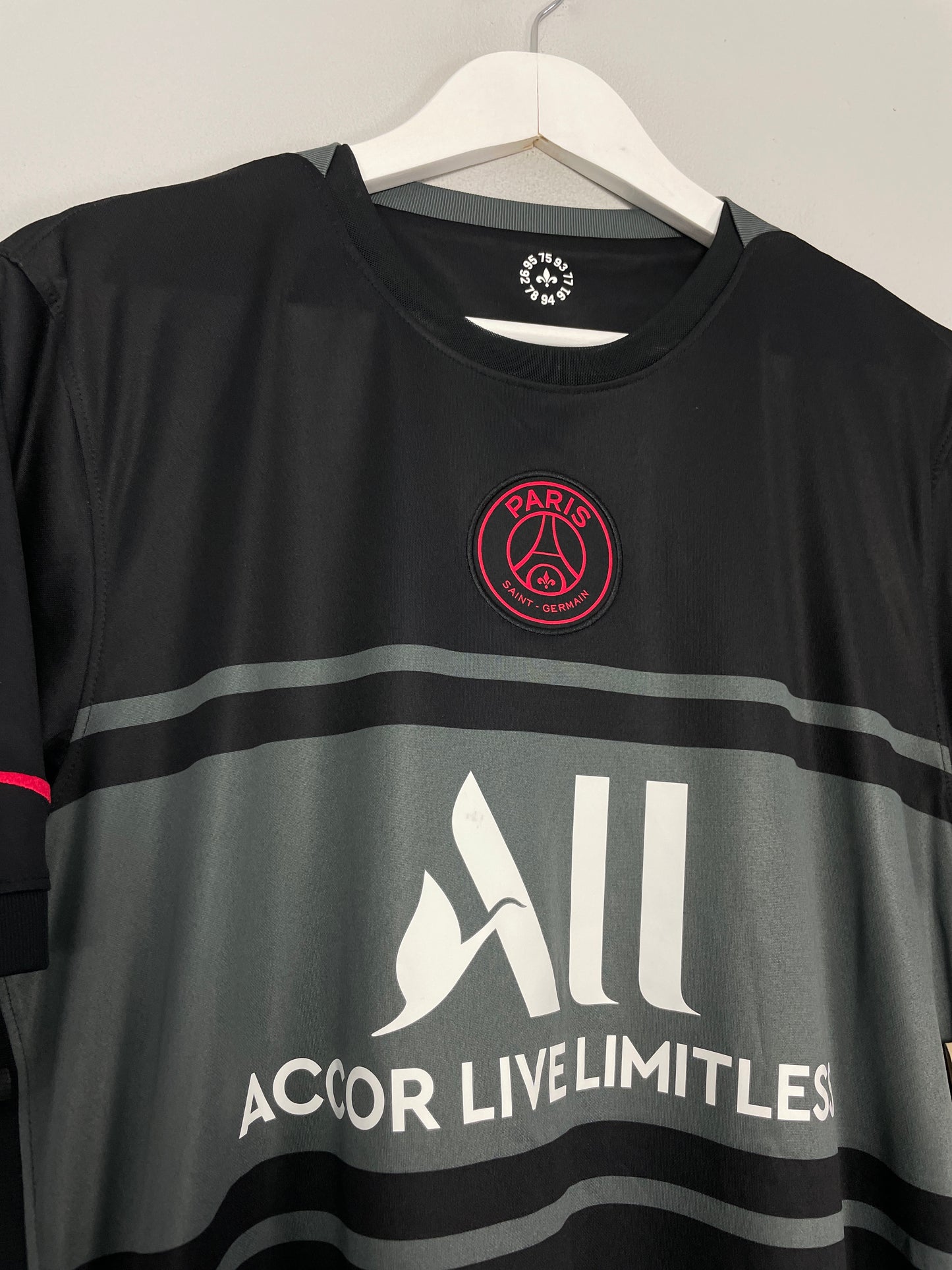 2021/22 PSG MESSI #30 BNWT** THIRD SHIRT (L) NIKE
