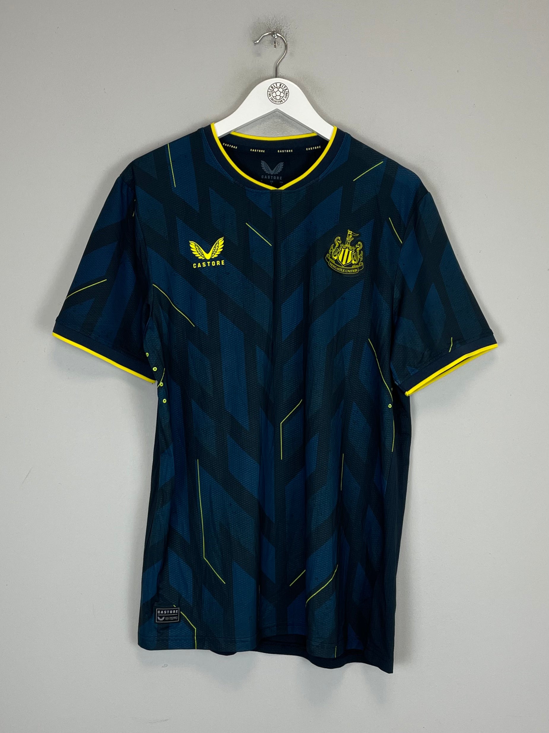 Shop 2023/24 NEWCASTLE UNITED *AUTHENTIC* THIRD SHIRT (M) CASTORE, classic football shirts, vintage football shirts & retro soccer jerseys at Cult Kits