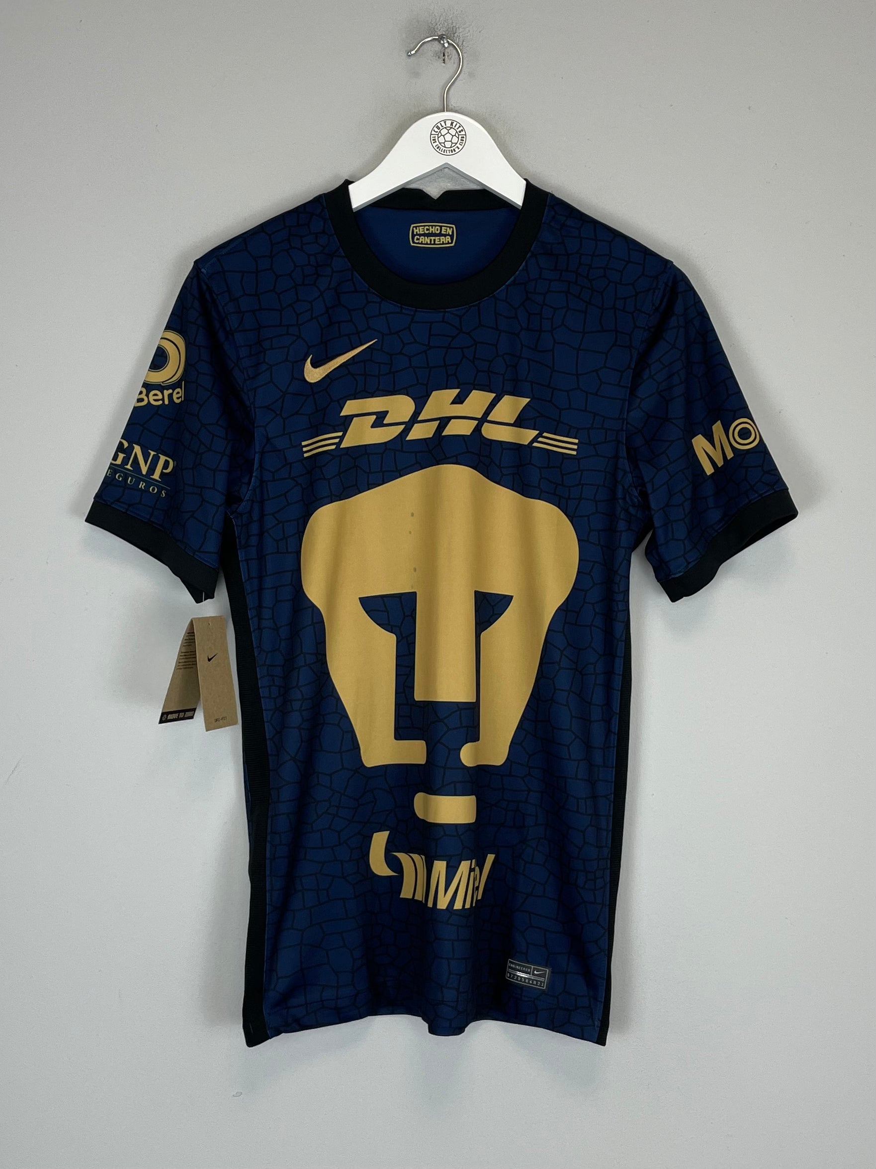Shop 2021/22 UNAM PUMAS *BNWT* AWAY SHIRT (S) NIKE, classic football shirts, vintage football shirts & retro soccer jerseys at Cult Kits