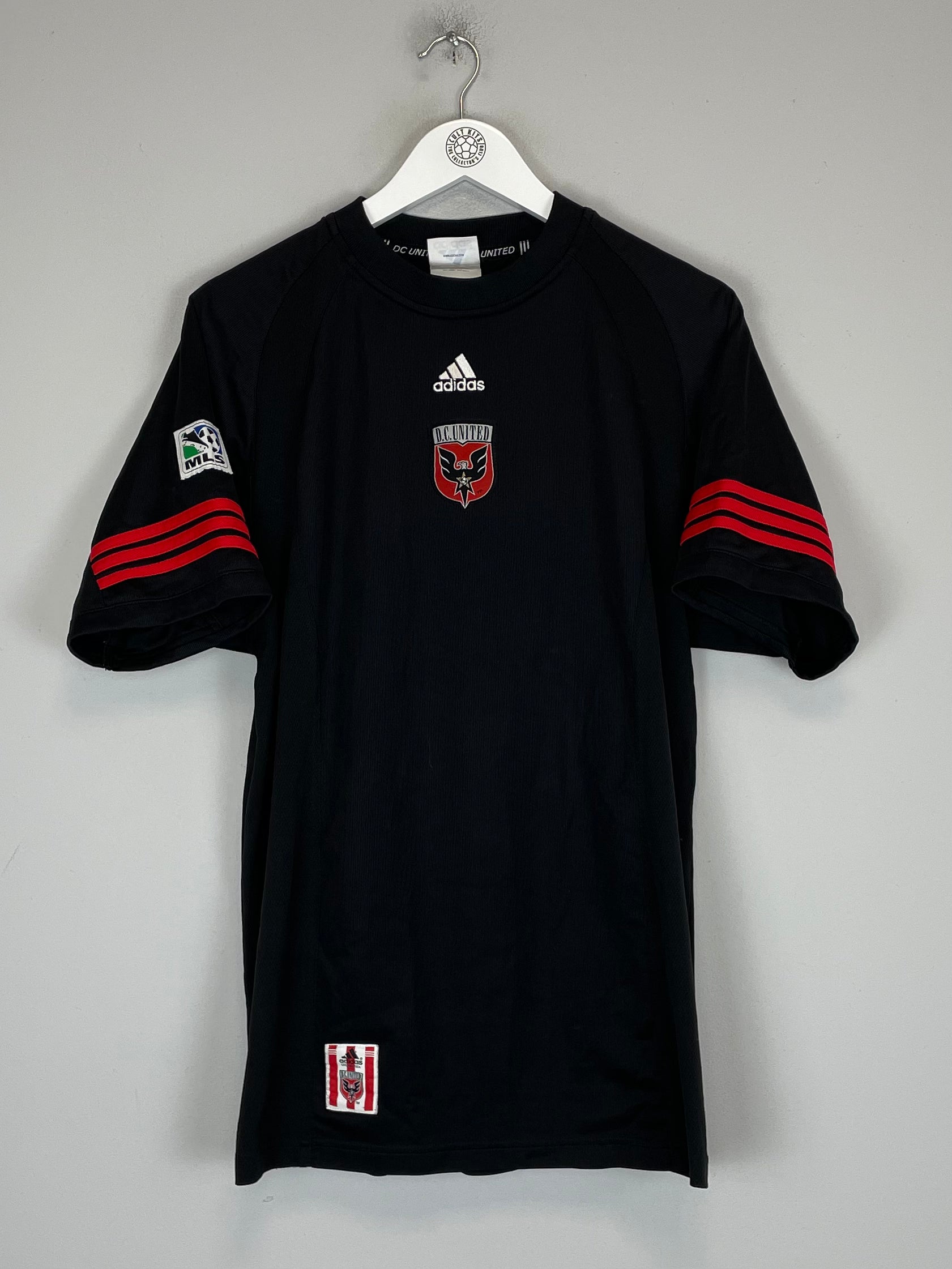 Shop 2003 DC UNITED TRAINING SHIRT (L) ADIDAS, classic football shirts, vintage football shirts & retro soccer jerseys at Cult Kits