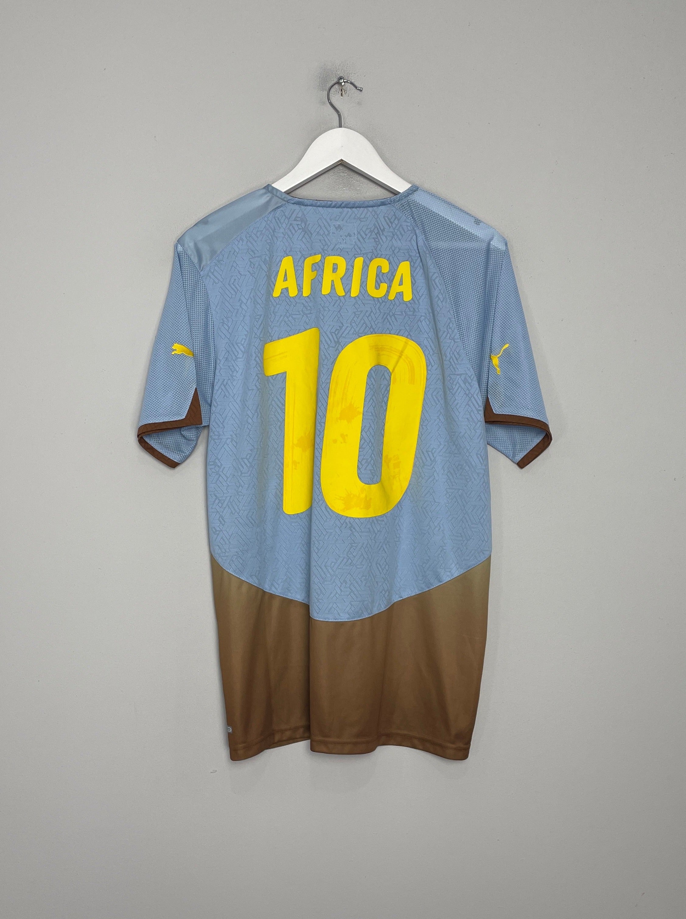 Shop 2010/11 AFRICA UNITY #10 THIRD SHIRT (L) PUMA, classic football shirts, vintage football shirts & retro soccer jerseys at Cult Kits