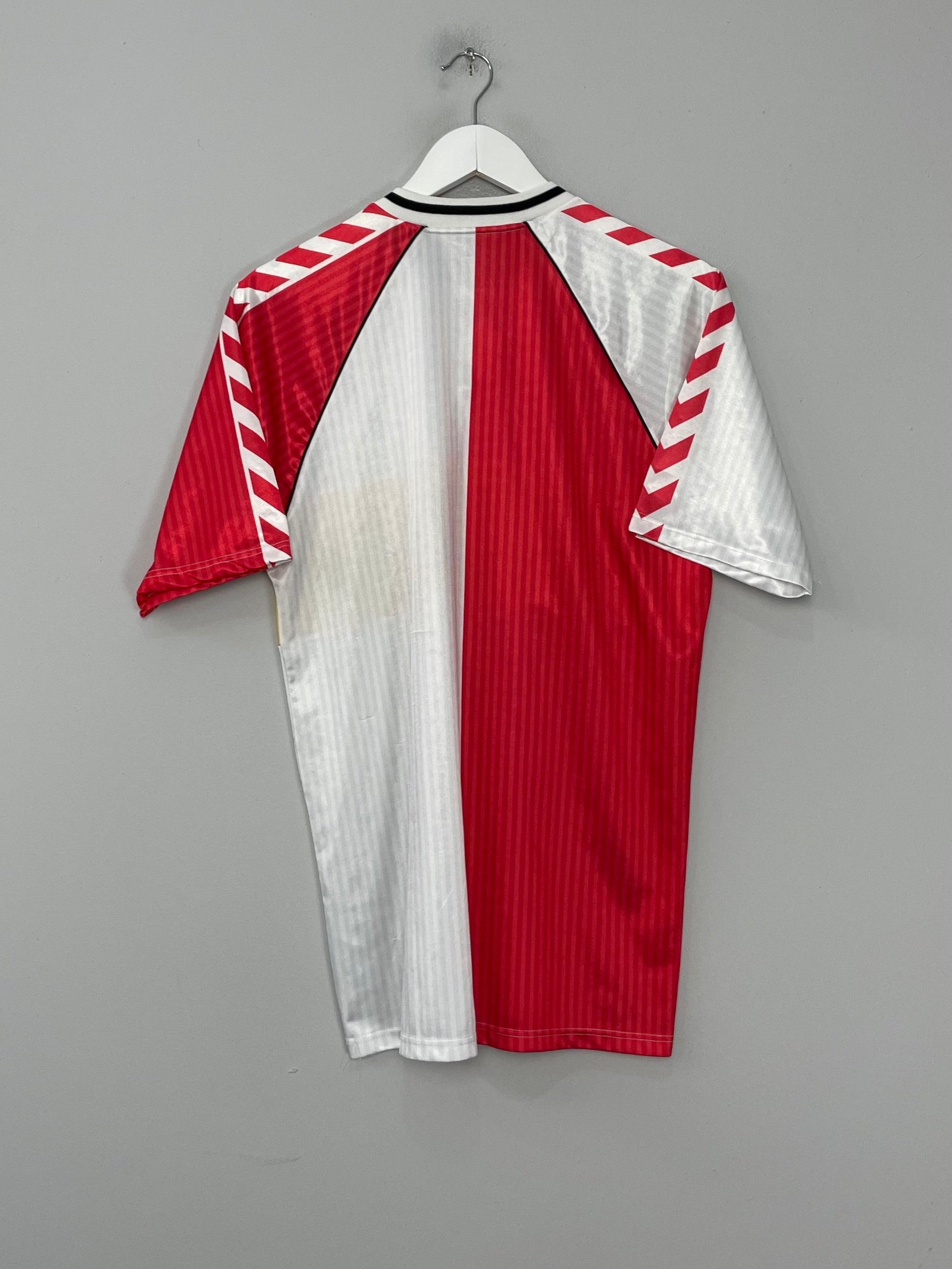 Shop 1987/89 FEYENOORD HOME SHIRT (L) HUMMEL, classic football shirts, vintage football shirts & retro soccer jerseys at Cult Kits